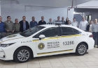 Parceria entre empresas, por meio do Programa Piseg, entrega semiblindado para Brigada Militar