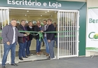 Cotrisal inaugura primeira fase  da obra do novo complexo em  Dr. Maurício Cardoso