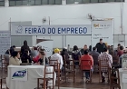 Mais de 600 pessoas em busca de uma vaga  do 1° Feirão do Emprego