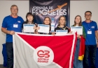 Estudantes da Escola Castelo Branco conquistam medalha de ouro na Jornada de Foguetes