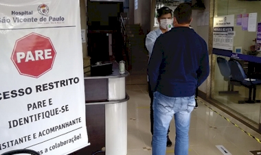 HSVP adota monitoramento de temperatura corporal