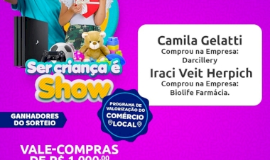 Três de Maio é Show já tem os contemplados do quarto sorteio