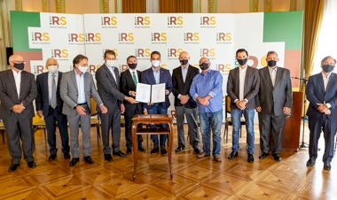 Convênio inédito entre Estado   e iniciativa privada viabiliza  obra viária em Horizontina