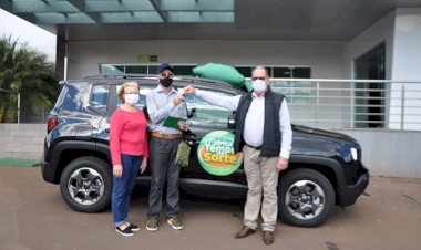 Cotrisal realiza primeiro sorteio da  promoção Tempo de Sorte 2021