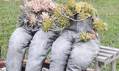 Arte com reciclados: além de embelezar qualquer espaço, ajuda o meio ambiente