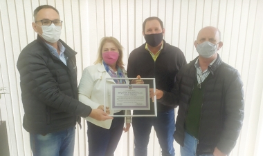 Semanal é homenageado pela Câmara de Vereadores de Alegria