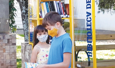 Biblioteca de Rua é entregue  à comunidade
