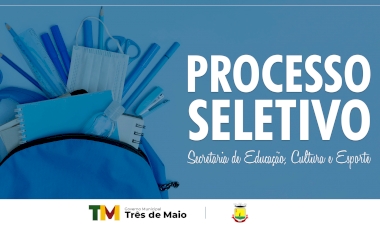 SECRETARIA DE EDUCAÇÃO REALIZA SELEÇÃO PÚBLICA PARA PREENCHIMENTO DE 108 VAGAS