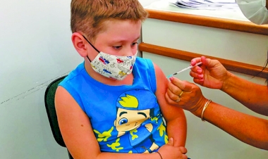 Procura por imunização em crianças de cinco a 11 anos está abaixo do esperado