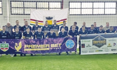 Três de Maio é vice-campeão da Copa  Integração de Futebol Sete