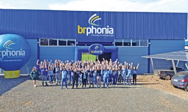 Brphonia inaugura nova base operacional