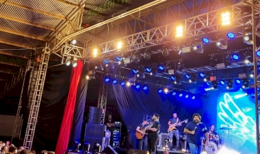 Bom público no show de Cesar Menotti e Fabiano