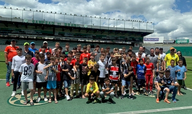 Categorias de base do Botafogo realizam amistoso  com o Juventude