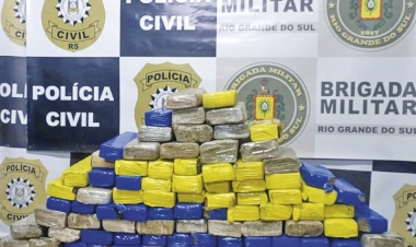 Apreensão de drogas no  primeiro semestre já  ultrapassa todo ano de 2023