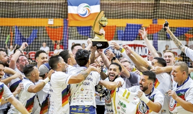 União Três-Maiense/Agren está na  Série B da Liga Gaúcha de Futsal 2026