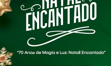 Programação do Natal Encantado 2025 de Três de Maio