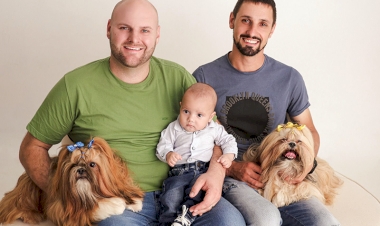 ‘Um dia o Gael foi um sonho  e hoje ele está aqui’