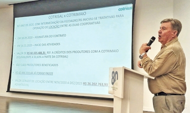 Cotrisal tem faturamento  de R$ 3,6 bilhões em 2025