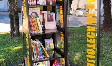 Casa da Amizade inaugura quarta Biblioteca de Rua