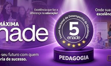 Pedagogia da Setrem conquista conceito máximo no ENADE