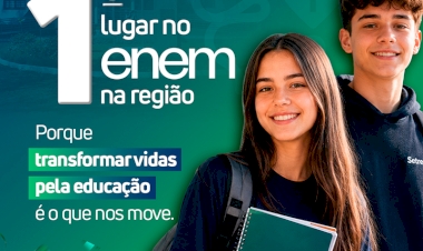 Setrem conquista o 1° lugar regional  no ENEM e reafirma tradição de  excelência educacional