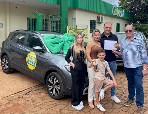 Tempo de Sorte Cotrisal 2025 encerra premiando associados e clientes