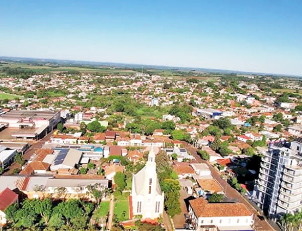 Três de Maio alcança 10,81 km² de áreas com feições urbanas, aponta IBGE