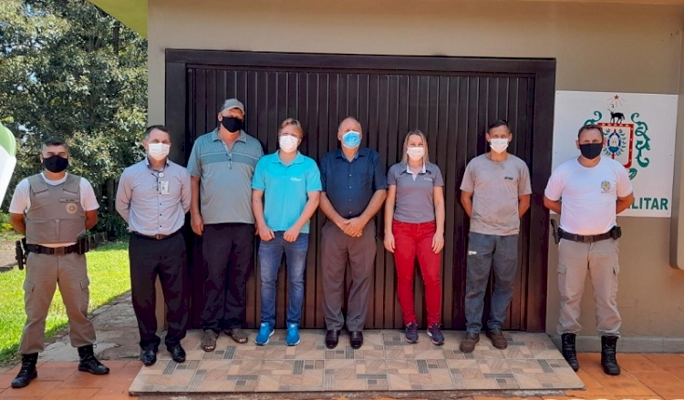Com apoio de empresários e do Sicredi,  Consepro de Alegria investe em melhorias na Brigada Militar