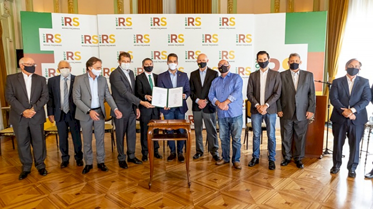 Convênio inédito entre Estado   e iniciativa privada viabiliza  obra viária em Horizontina