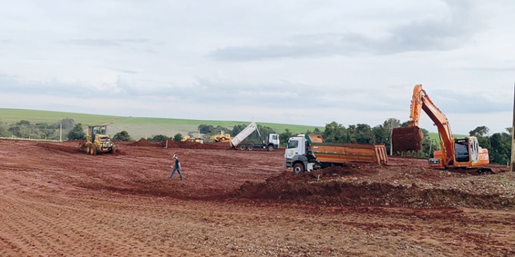 Cotrisal inicia construção de unidade no município de Dr. Maurício Cardoso