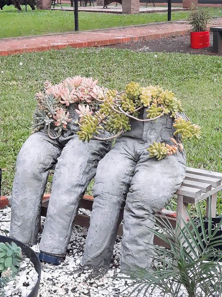 Arte com reciclados: além de embelezar qualquer espaço, ajuda o meio ambiente