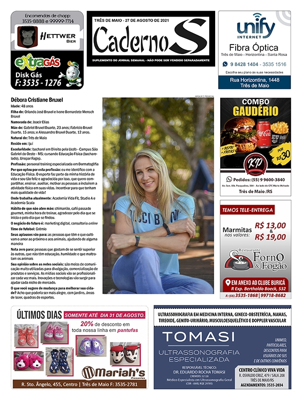 Caderno S 27 de agosto de 2021