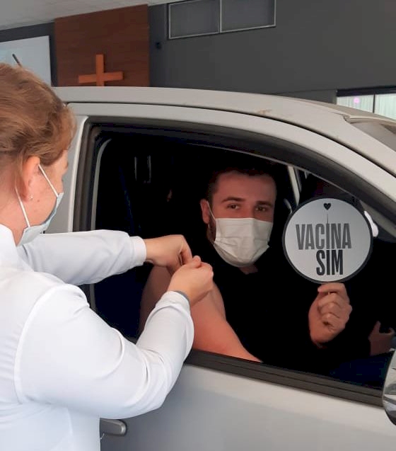 90% dos três-maienses acima  dos 18 anos estão com o  esquema vacinal completo