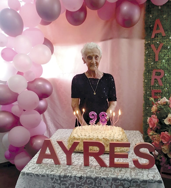 Com 98 anos, Ayres Benedetti Cassol  faz planos para chegar aos 100
