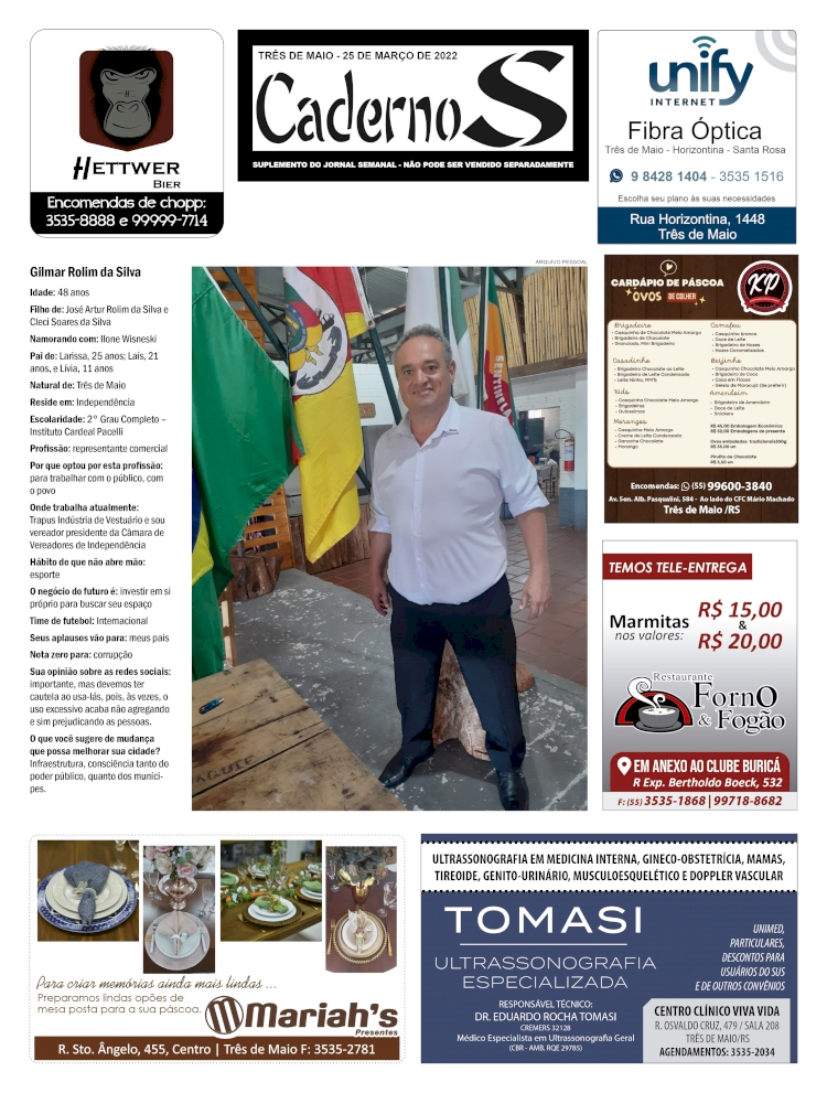 CADERNO S - 25 DE MARÇO DE 2022
