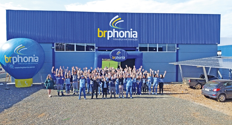 Brphonia inaugura nova base operacional