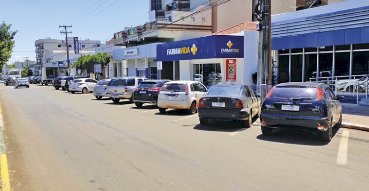 Projeto de estacionamento  rotativo pago é aprovado