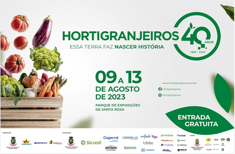 Hortigranjeiros inicia nesta quarta-feira. Confira a programação