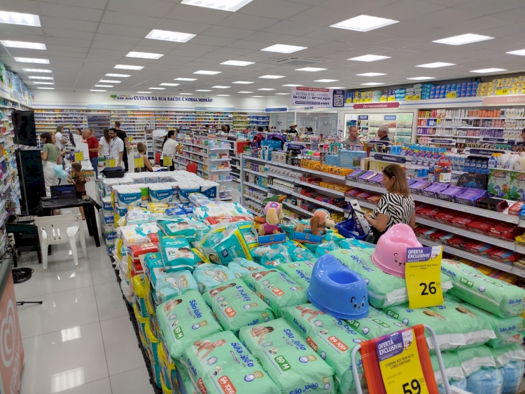 Farmácias São João inaugura quarta loja em Três de Maio