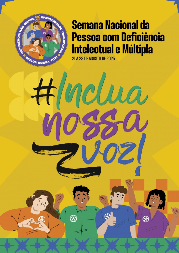 Inicia nesta quinta-feira a Semana Nacional da Pessoa com Deficiência Intelectual e Múltipla