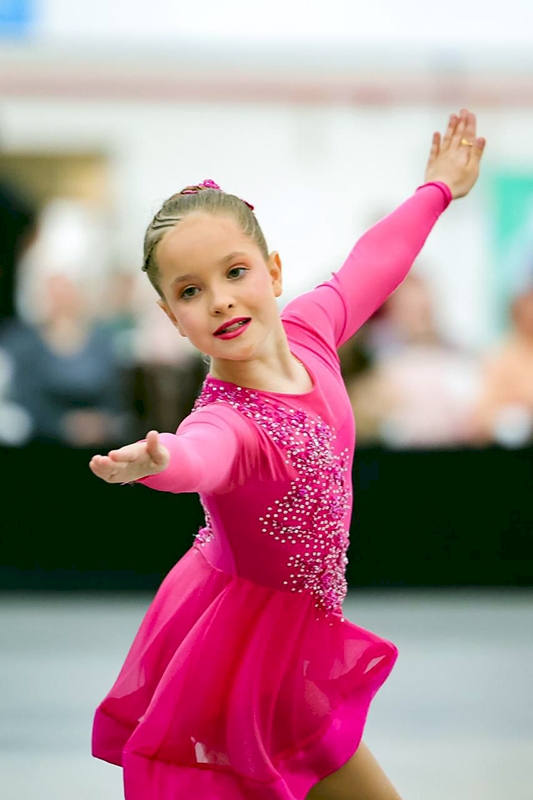 A paixão pelo patins que começou aos três anos