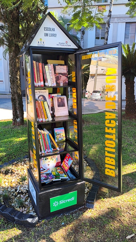 Casa da Amizade inaugura quarta Biblioteca de Rua