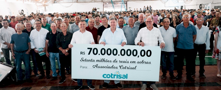 Cooperação, desenvolvimento e sustentabilidade:  a essência dos 69 anos da Cotrisal