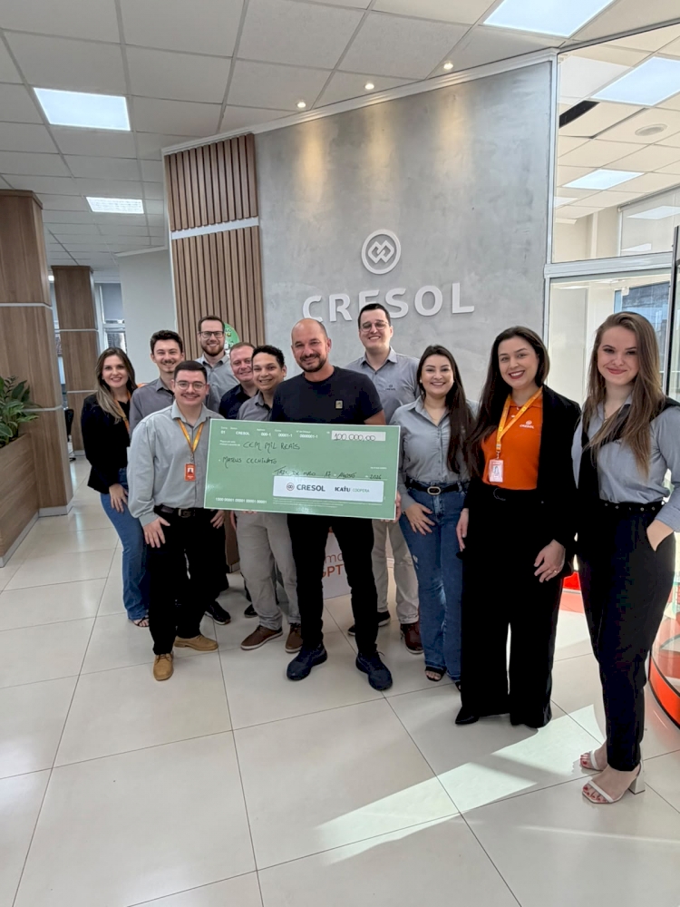 Associado da Cresol Três de Maio é contemplado com prêmio de R$ 100 mil em sorteio do Seguro de Vida ICATU