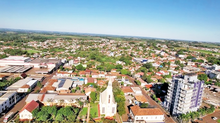 Três de Maio alcança 10,81 km² de áreas com feições urbanas, aponta IBGE