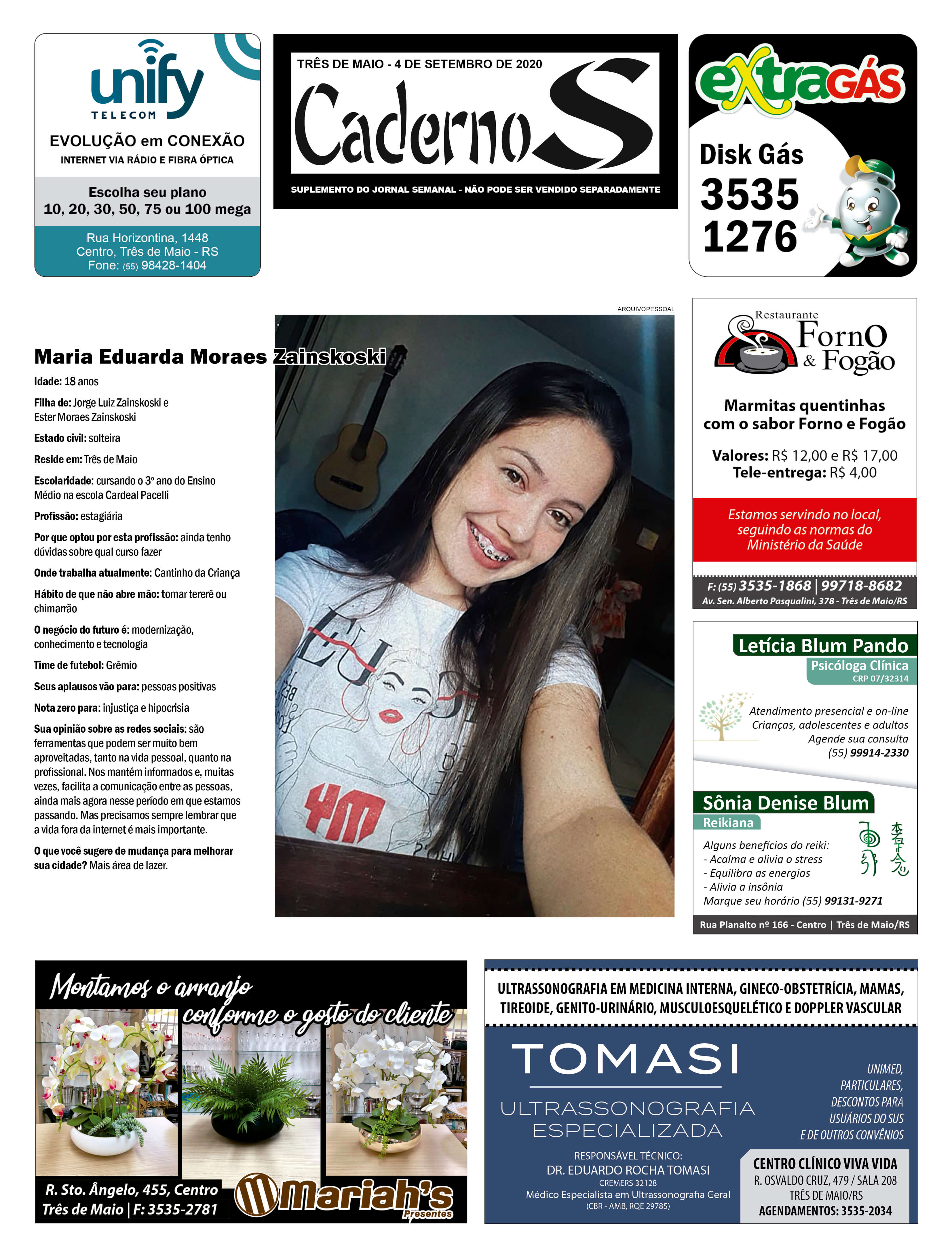 Edição 4 de setembro de 2020