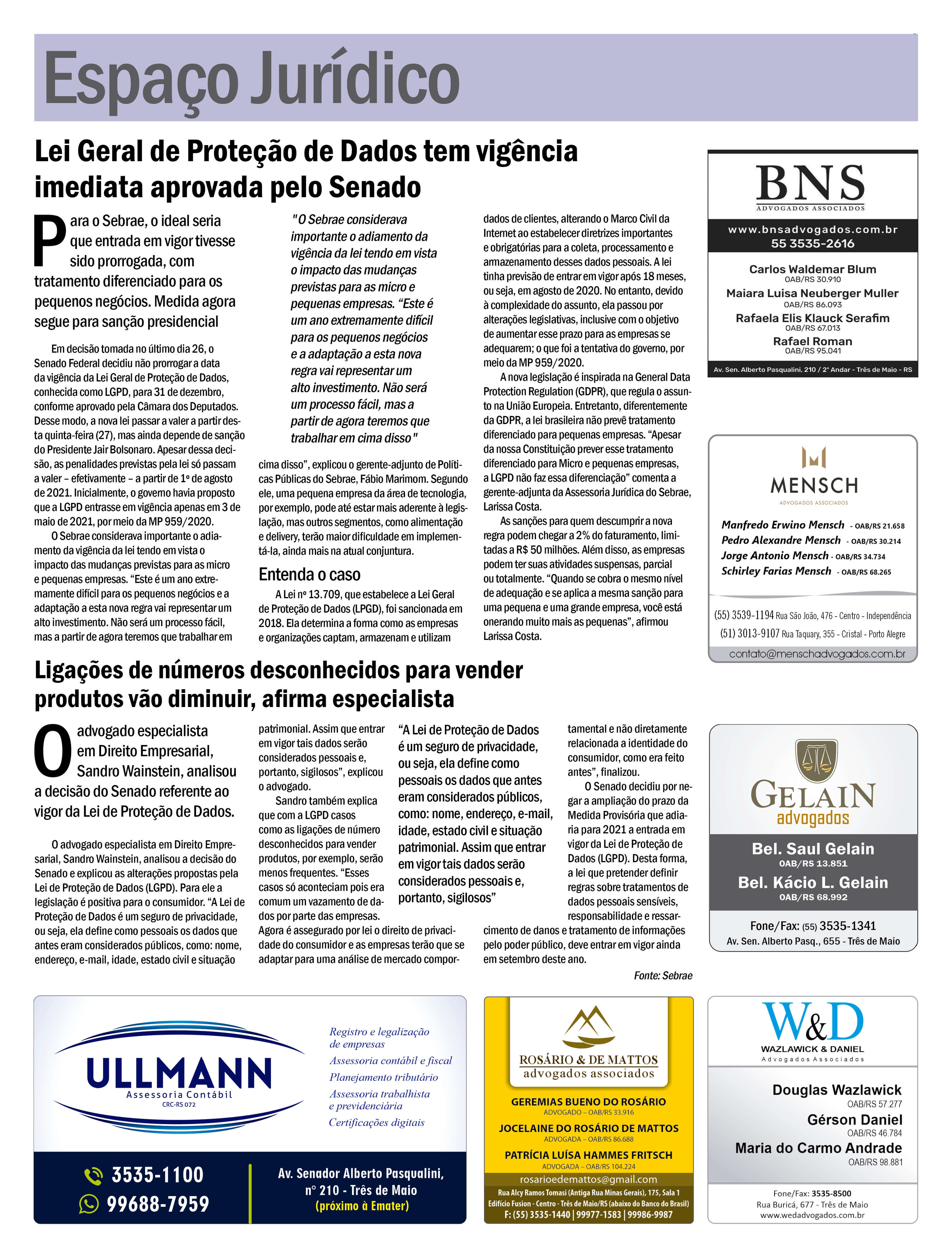 Edição 4 de setembro de 2020